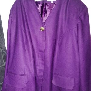 VINTAGE 2 PC skirt suit 24W